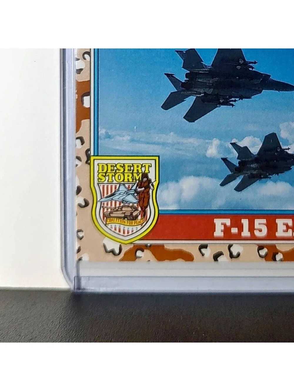 F-15 Eagle 1991 Topps Desert Storm #109 Card - Picture 5 of 10